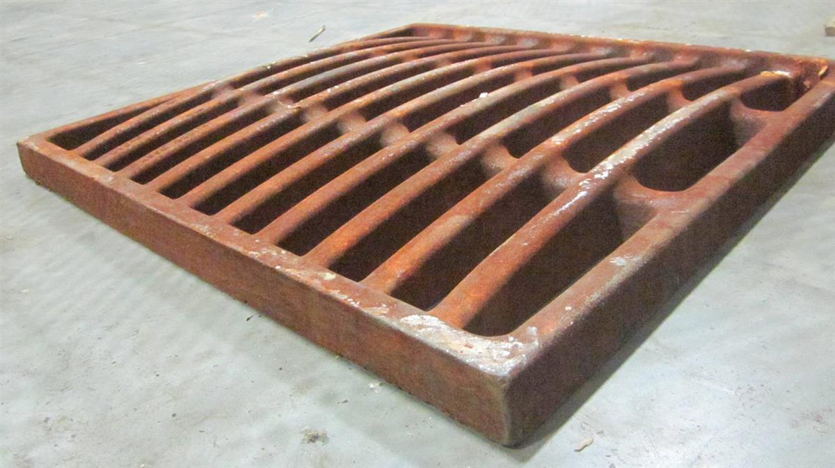 Storm Drain Trench Grate Road Highway Parking Lot Cast Iron Sewer Grate